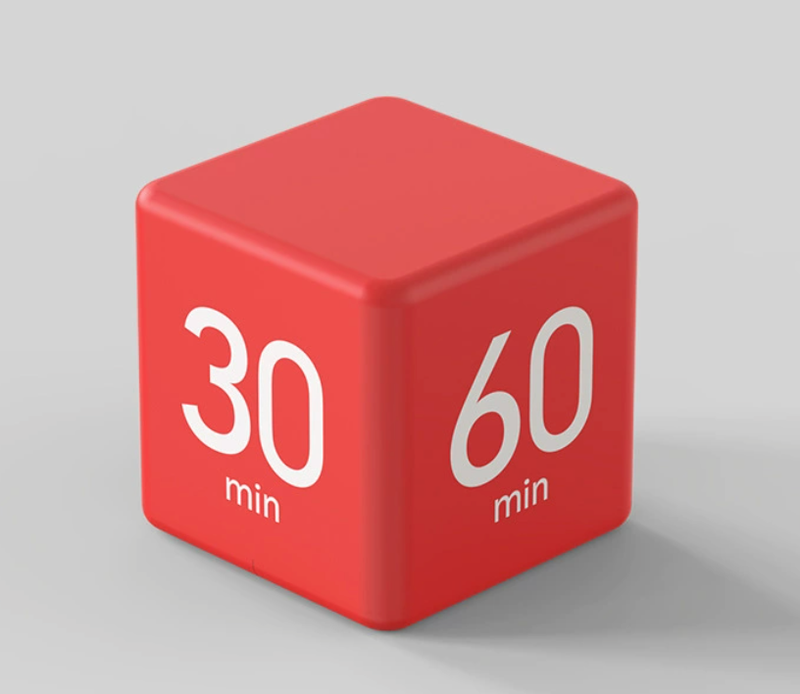 Rubik’s Cube Countdown Timer for Study and Daily Time Management