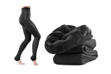 Velvet Thermal Leggings W/ High-Waist & Tummy Control