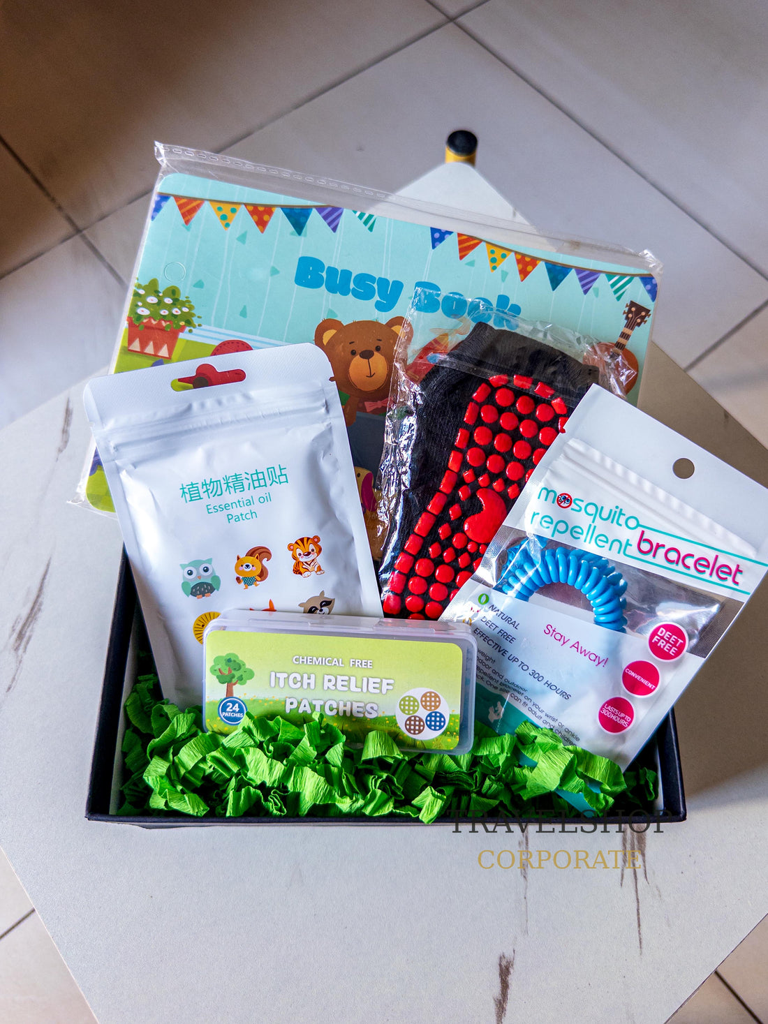 Little Hands Kids Gift Box | Busy Book and Mosquito Protection