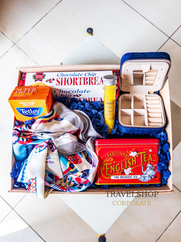 Little Luxuries Gift Box for Her | Tea Tin and Jewellery Box