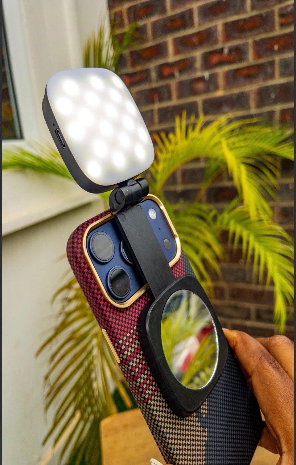 MagSafe Fill Light + Mirror|Portable Mini Light