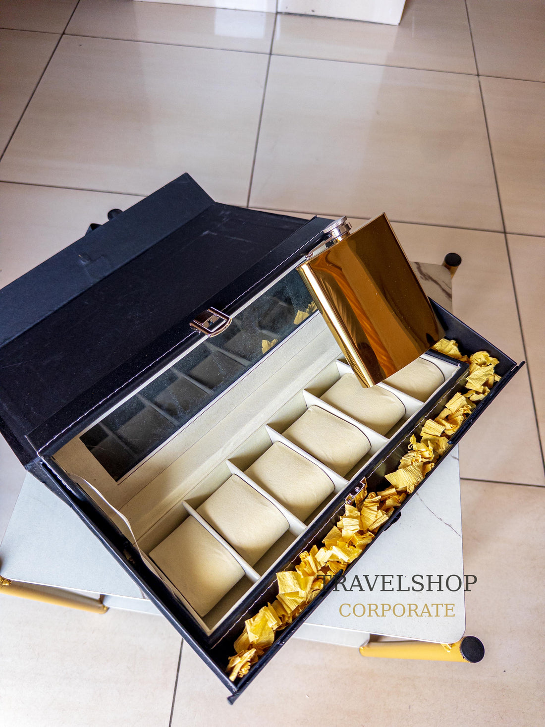 Watch Collector Gift Box for Him | 6-Watch Storage Box
