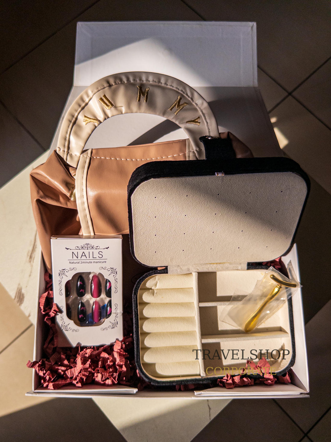 Glam Pouch Gift Box for Her | Grooming Gift Set