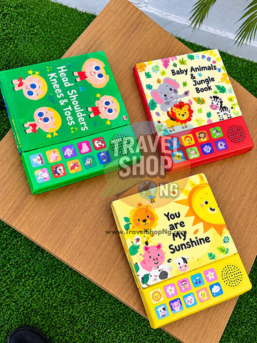 10-Button Sing-Along Nursery Rhyme Sound Book | Fun for Kids