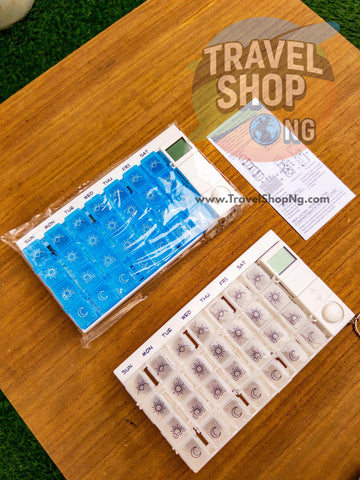 Smart 28 Compartment Pill Organiser with Timer
