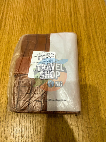 Minimalist leather passport cover