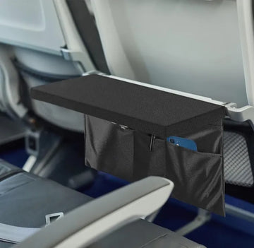 Airplane Meal Tray Cover with Pockets | Hygiene In-flight