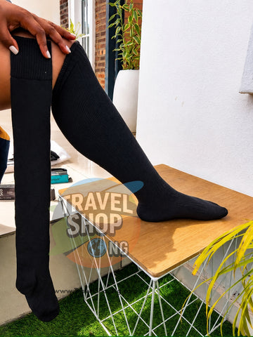 Knee Height Winter Socks | Warm & Cozy for Cold Days