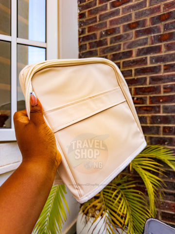 Vertical View Toiletry Makeup bag