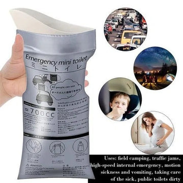 Emergency Mini Toilet | Portable Relief Solution