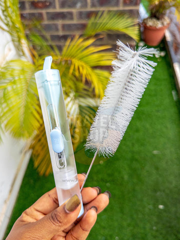 All-in-One Travel Toothbrush | Foldable with Built-In Toothpaste Storage